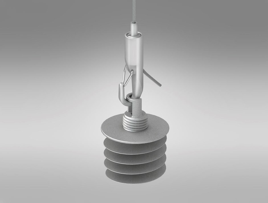 Hệ thống treo với móc treo dây điều chỉnh Connect và neo giảm xóc Connect